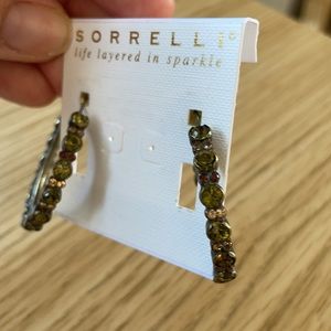 Crystal Hoop Earrings